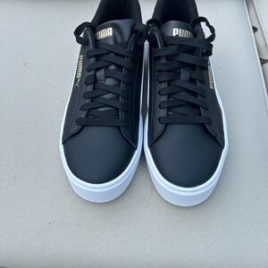 PUMA Women's Black Platform Sneakers